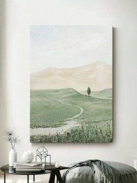 Artworks in 150 Subjects Painting - abstract landscape Mounts tree wall art minimalism